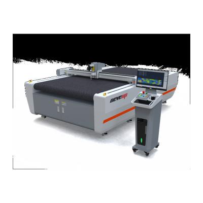 China Building Material Shops Leather CNC Oscillating Knife Cutting Machine for sale