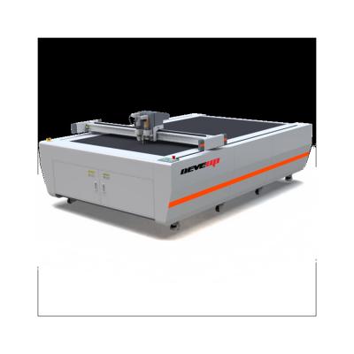 China 1625 Fast Speed ​​Apparel Textile Fabrics CNC Oscillating Knife Cutting Machine for sale