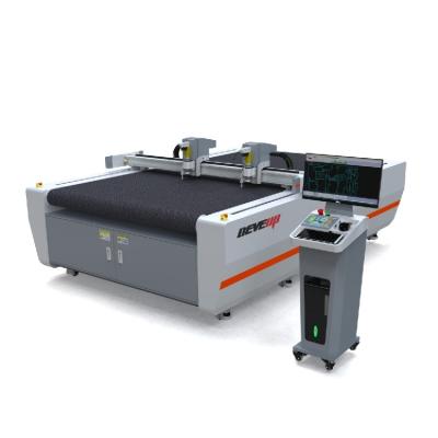 China High Precision Apparel Textile Cloth Cutter 1625 Automatic Oscillating CNC Knife Cutting Machine For Shoe Bag Clothing Garment Pattern for sale