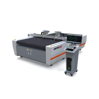 China Deli Hot Sale CNC Automatic Oscillating Knife Cutting Leather Cutting Machine with CCD Camera for sale