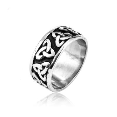 China Hot Selling Comfort Fit Custom Design Cheap Jewelry Vintage Stainless Steel Rings for sale