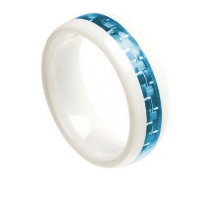 China Comfort fit tungsten ring ceramic jewelry ceramic anillos piezo ceramic ring for sale