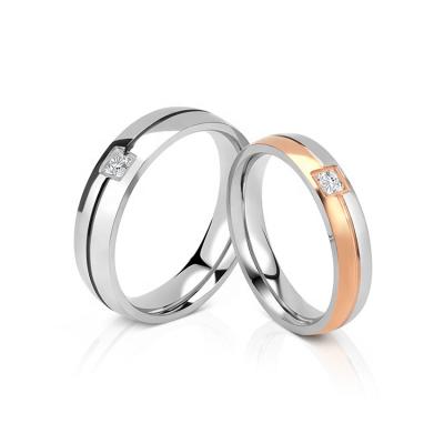 China Cheap Comfort Fit Price Fancy Design 3161 8mm Stainless Steel Wedding Ring for sale