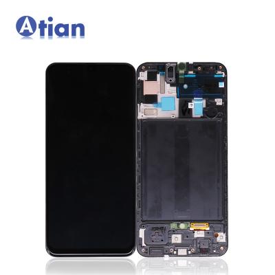 China LCD For Samsung A50 Screen Touch Display Digitizer Assembly LCD For Samsung A50 A505 Display LCD With 6.4 Frame 