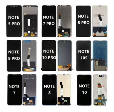 China LCD Display Digitizer Assembly Display Touch Screen Panel Note 4 5 6 7 8 9 10 pro 10s for Xiaomi for Redmi note 4 5 6 7 8 9 10 pro 10s 5, 84 inches for sale