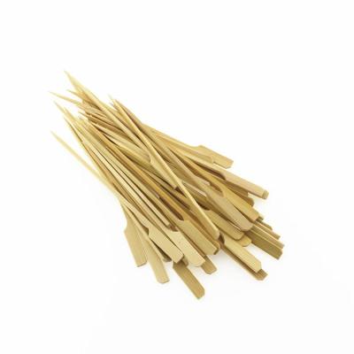 China 2.5mm 20cm Stick Bamboo Artcraft Length Easily Cleaned Bamboo Barbecue Skewer for sale