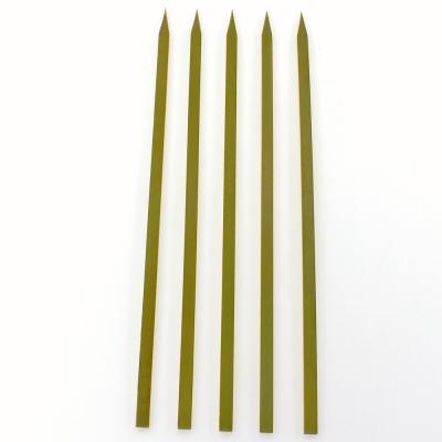 China 500 Mm Long Flat Marshmallow 40cm BBQ Grill Easily Cleaned Wooden Bamboo Stick for sale