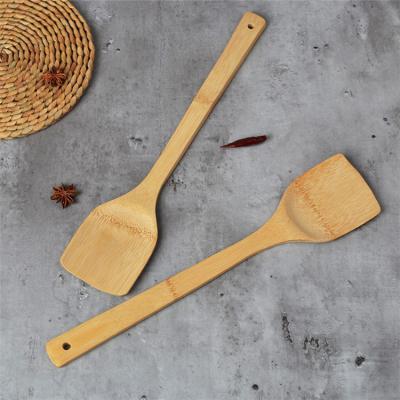 China Sustainable Handmade Wooden Cooking Set 5 Kitchen Camping Bamboo Utensil, Wooden Bamboo Utensil For Cook for sale