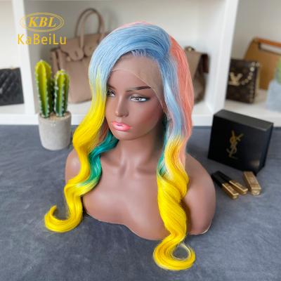 China Wholesale Virgin Cuticle Aligned Hair Wig 100% Hd Body Wave Lace Front Wig, Transparent 613 Lace Front Wig, 27 Piece Hair Wigs for sale