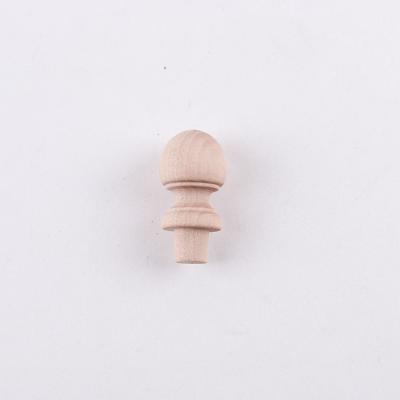 China Eco-friendly Beech Wood Ornaments Wooden Blocks Wooden DIY Crafts Puppets Unpainted Children for sale