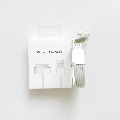 China High Speed ​​Charging 3 Feet 1 Meter For iPhone Cable Original Quality 2A 30 Pin Charging Cables For iPhone 4/4s USB Cable for sale