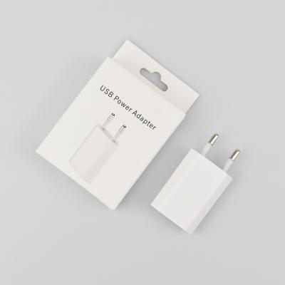 China High Speed ​​Charging For iPhone Charger High Quality EU USB Mobile Phone Charger For Apple 6 7 8 X Wall Charger for sale