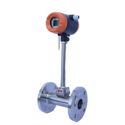 China Measurement Type Vortex Steam Flow Pipeline Vortex Flow Meter Flange Meter for sale