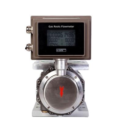 China Various Gas Roots Flow Meter Roots Air Flow Meter Intelligent Measuring Instrument with High Accuracy High Reliability and Wide Range for sale