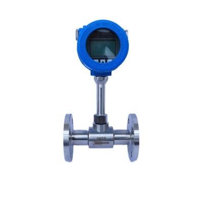 China Various Kg Unit Gas Thermal Mass Flow Meter Gauge CE Approved Flange Connection Thermal Mass Flow Meter for sale