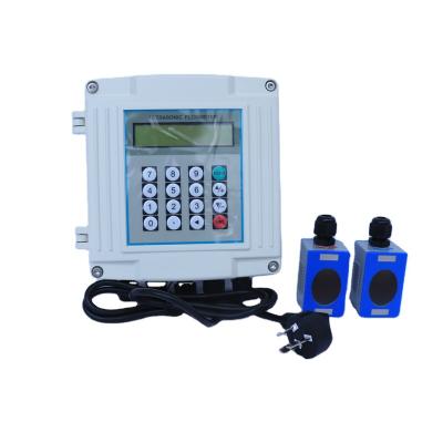 China Measuring Liquids Ready To Ship Ultrasonic Water Flow Meter MODBUS Water Flow Sensor CE Approved Ultrasonic Flow Meter for sale