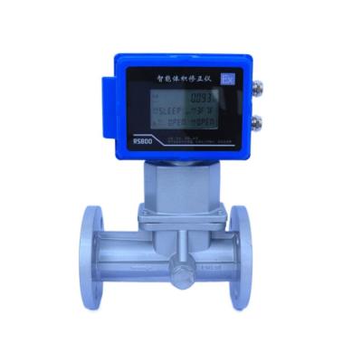 China Various gas modbus vortex precession flow meter measurement high accuracy CE approved smart precession vortex flowmeter for sale