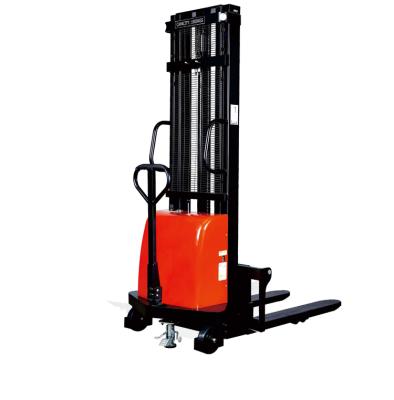 China Garment Shops 1ton 1.5ton 2ton Prices Semi Electric Forklift Stacker Electric Walking Trucks for sale