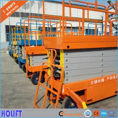 China Best Easy Operation Safety Convenience Selling 2 Wheel Trailer Mounted Scissor Lift With Discount for sale