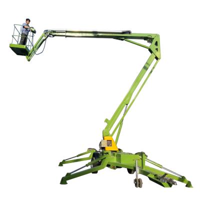 China 2020 Most Popular Maintenance Hydraulic Pickup Truck 10m Compact Boom Lifts On Sale for sale