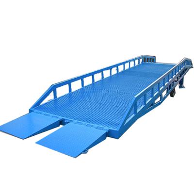 China Machinery Repair Shops Hydraulic Pumps Yard Ramps Mobile Container Loading Ramp for sale