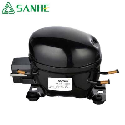 China Refrigeration parts refrigerator compressor r134a small freezer refrigerator refrigeration compressor for sale