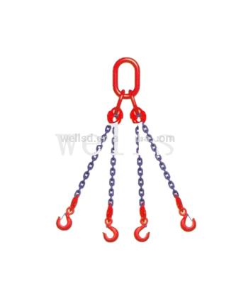 China Zinc Oil Drum Steel Chain Sling With Clamp For Lifting Standard CE Certificaited zu verkaufen