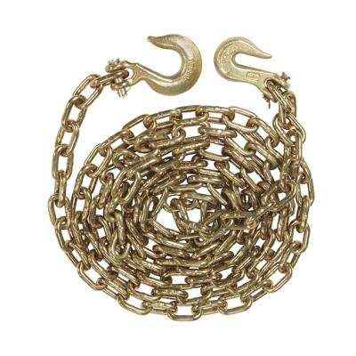 Cina Alloy Transport Steel Chain Sling Chain With Hooks G70 ASTM80 in vendita