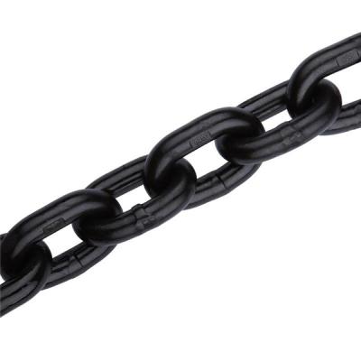 China WELLS 8*24 CE G80 Lifting Link Chain Blackened 6mm Black Standard Combined Chain Te koop