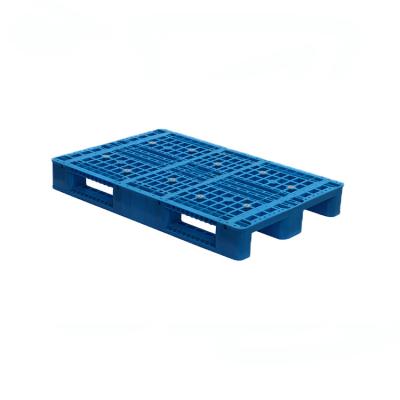 China Single Faced Rack And Transport Use Plastic Euro Pallet 1200*800 for sale