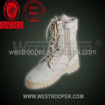 China POLICING Hot Sale Desert Army Combat Cow Suede Desert Boots for sale