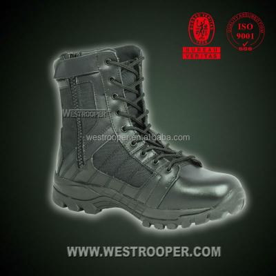 China Troops Good Quality Durable Delta Tactical Black Leather Hunting Boot WTP70-1459 WTP70-1459 for sale