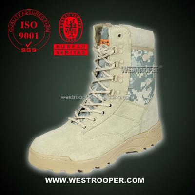 China High Quality Troops Drop Assault Tactical Genuine Leather Boots 70-1435 for sale