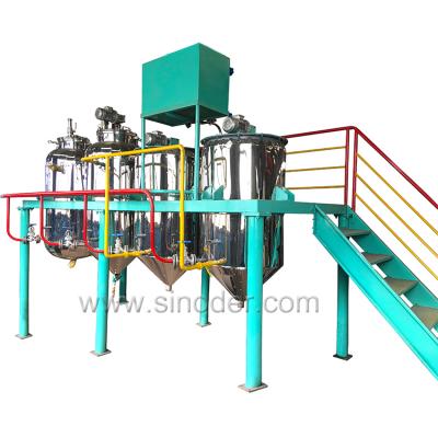 China New Edible Oil Refining Sunflower Oil Refining Machine Soybean Oil Refining Machine Oil Refining Plant for sale