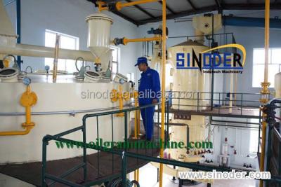 China Sinoder Soybean Oil Solvent Extraction Process System Oil Petroleum Production Line Solvent Extraction Making Plant for sale