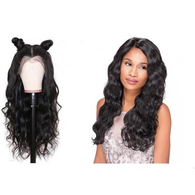 China Hot Full Body Wave Human Hair Wig HD Lace Frontal Wigs Virgin Human Hair Transparent Swiss Brazilian Lace Frontal Wig Vendors For Black Women for sale