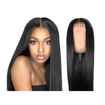 China Hot Selling T Part Swiss Lace Front Human Hair Wigs More Natural Straight Transparent Human Hair Wigs Indian Virgin Natural Lace Front Wigs for sale