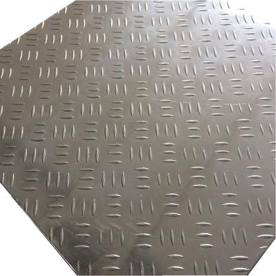 China Building 3003 H14 H32 H34 Aluminum Tread Plate Diamond Checkered Aluminum Plate for sale