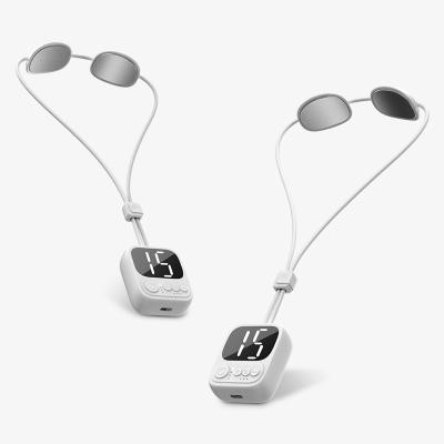 China 2021 Wireless Remote Control Smart Portable Mini Electric Pendant Neck Massager for sale