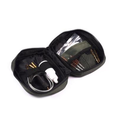 China Popular Gun Brushes Throw Cleaning Kit For .22.357.38, 9mm.45 Caliber Gun Clean Bag for sale