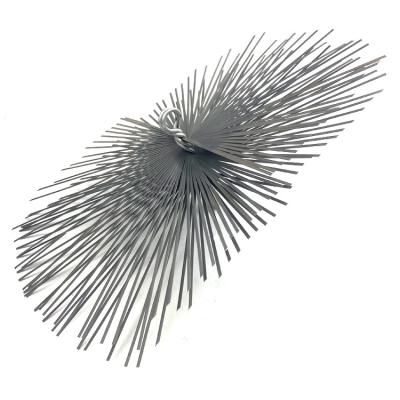 China Sustainable Unique Design Stainless Steel Flat Wire Cleaning Sweep Sweep Stainless Steel Flat Wire Chimney Brush for sale