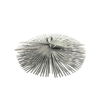 China Cheap Hot Selling Viable Spiral Steel Wire Chimney Pipe Brush For Cleaning for sale