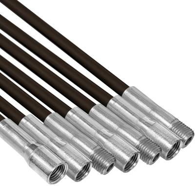 China 5pcs Viable 3 Feet Extended Fiberglass Chimney Sweep Rods Cleaning Tools for sale