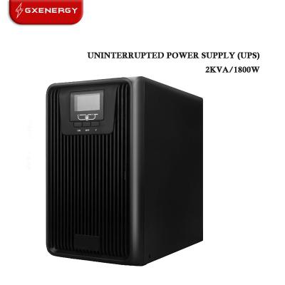 China Computer/Telecomminications 2KVA 1800W Offline UPS Single Phase Battery Backup Industrial External Power Supply/Online Interactive Powe Uninterrupted Supply for sale