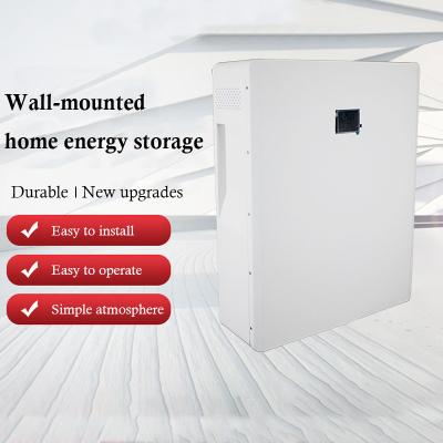 China Rechargeable 51.2V 100/200/400Ah LifePo4 HB-BRD25100BG Lithium Ion Battery Wall Mounted Energy Storage System Power Wall Home Lithium Battery for sale