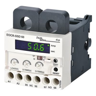 China Samwha-Dsp EOCR-SSD-60-220 Motor Protection Relay Phase Failure Relay Sealed Protection for sale