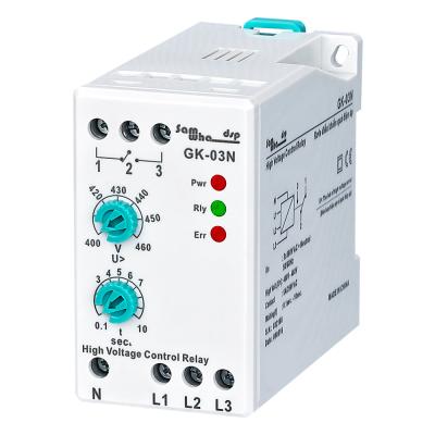 China Samwha-dsp GK-03N Phase Failure DC Adjustable Relay Sealed High Voltage Regulator (3*380v with neutral wire) for sale