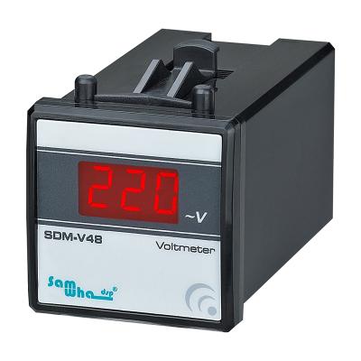 China Durable Using Low Price Digital Display Voltmeter AC 46*46mm 140-270VAC for sale