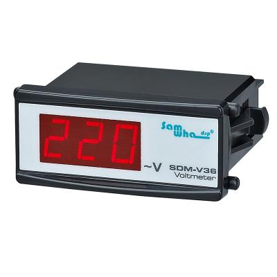 China Fine Quality 36*96 AC Digital Voltmeter Display Digital Voltmeter Price 31x72mm for sale