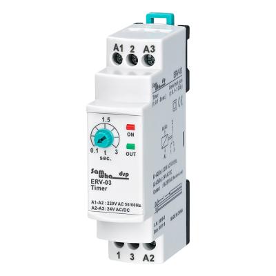 China Samwha-Dsp Sealed ERV-03 (0.1-3sec.) Simple Function On Delay Time Relay for sale